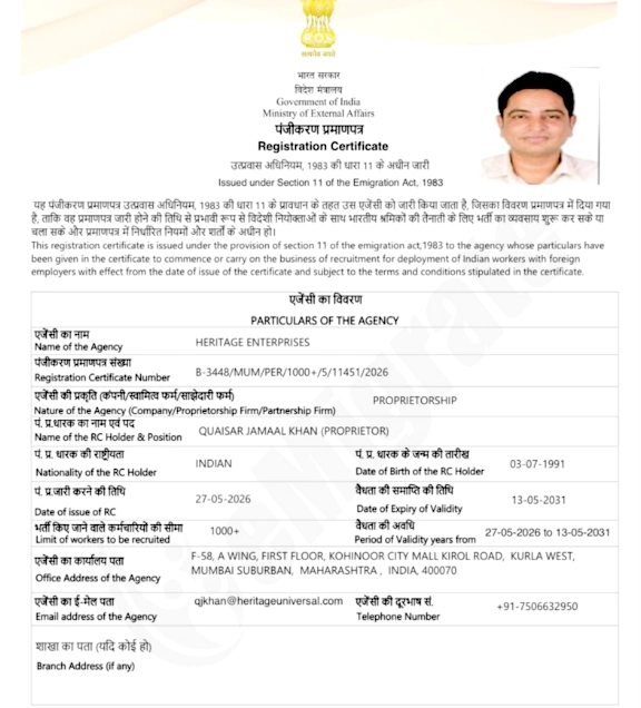 Ministry of External Affairs
